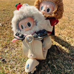 Labubu Stunt Motorcycle Figure Accessory