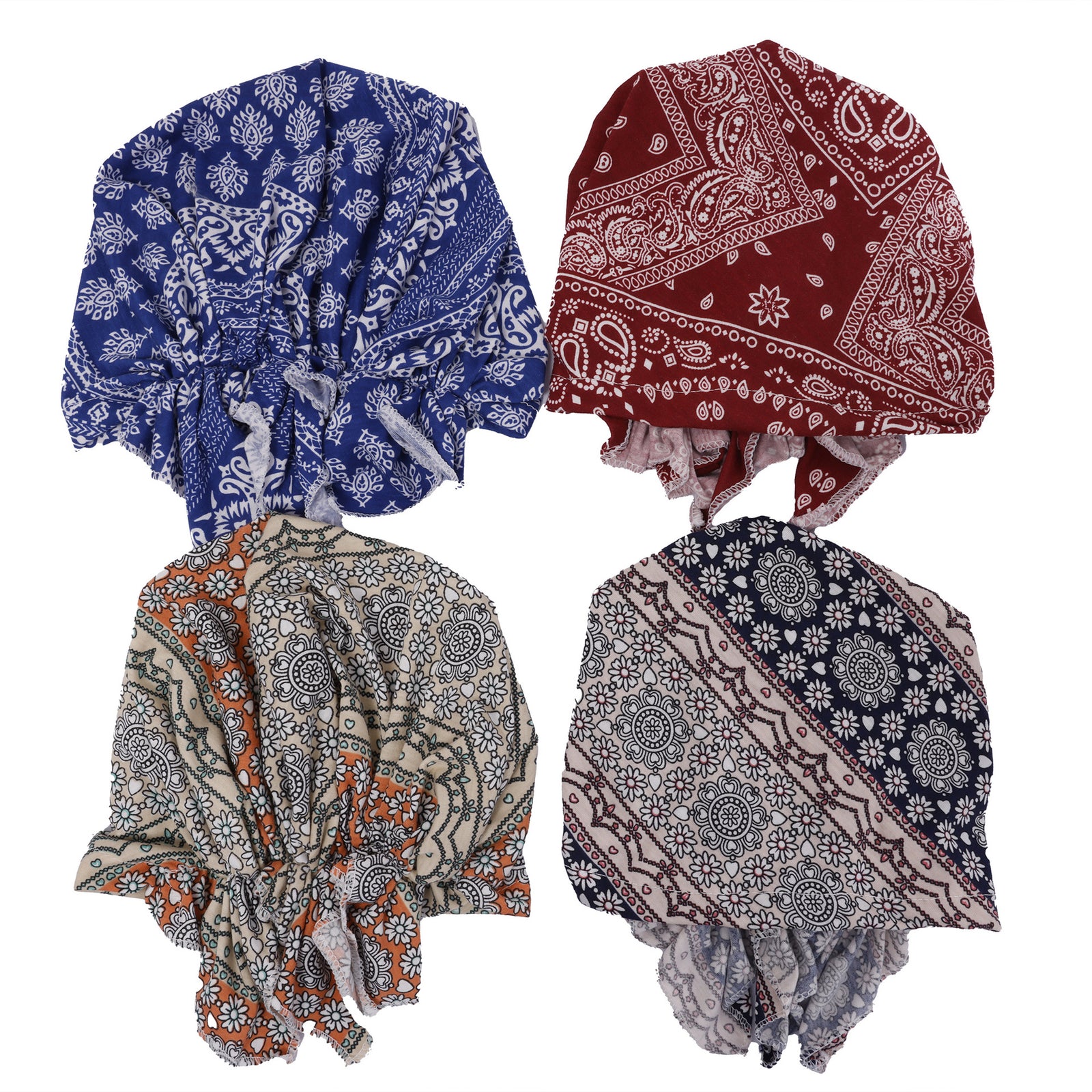 Printed Short Cap Headscarf – Casa Luvia