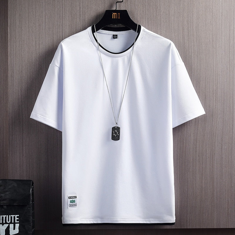 Men Solid Cotton Crew Neck Tee – Casa Luvia