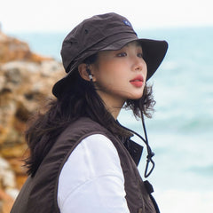 Wide-Brim UV Protection Hiking Hat – Sol