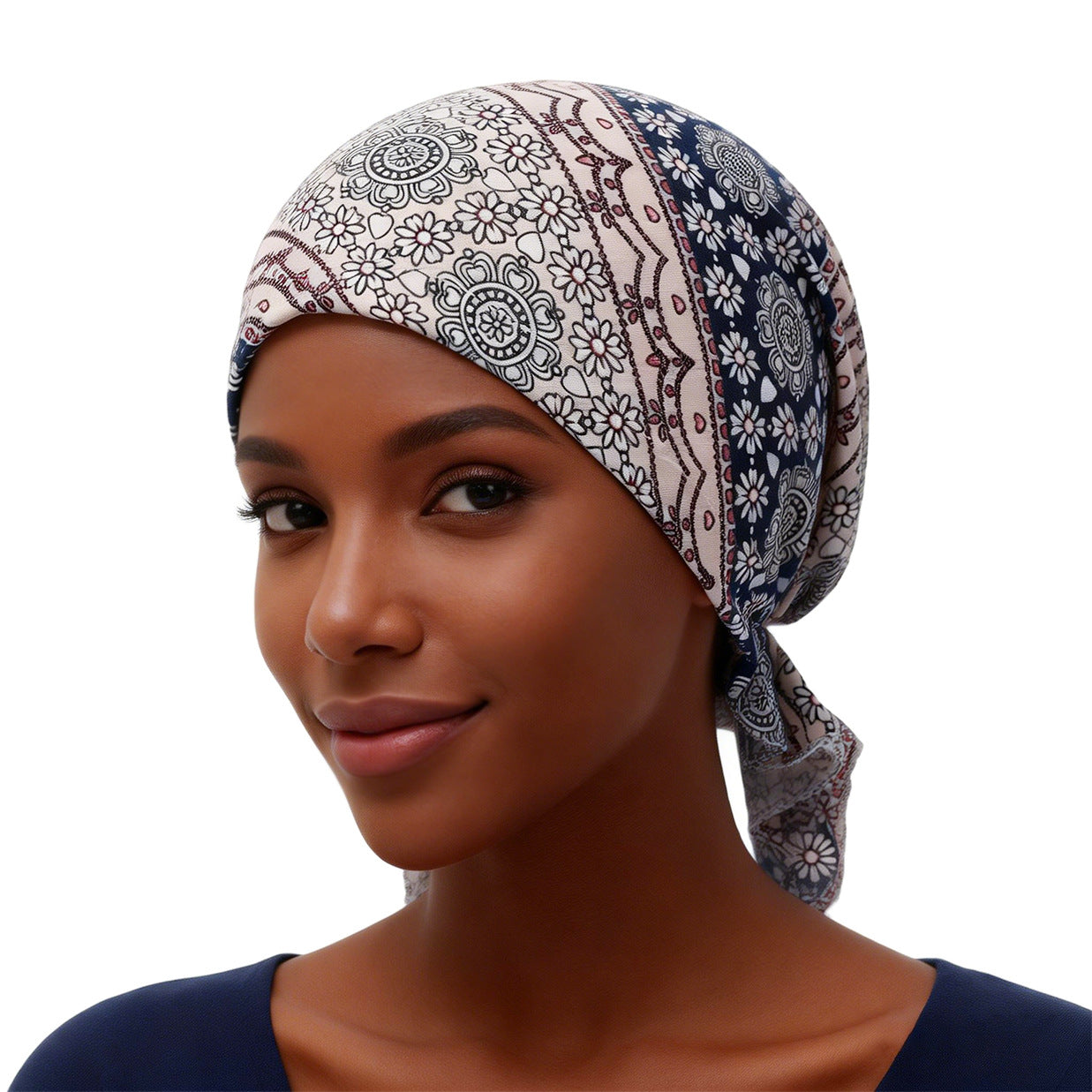 Printed Short Cap Headscarf – Casa Luvia